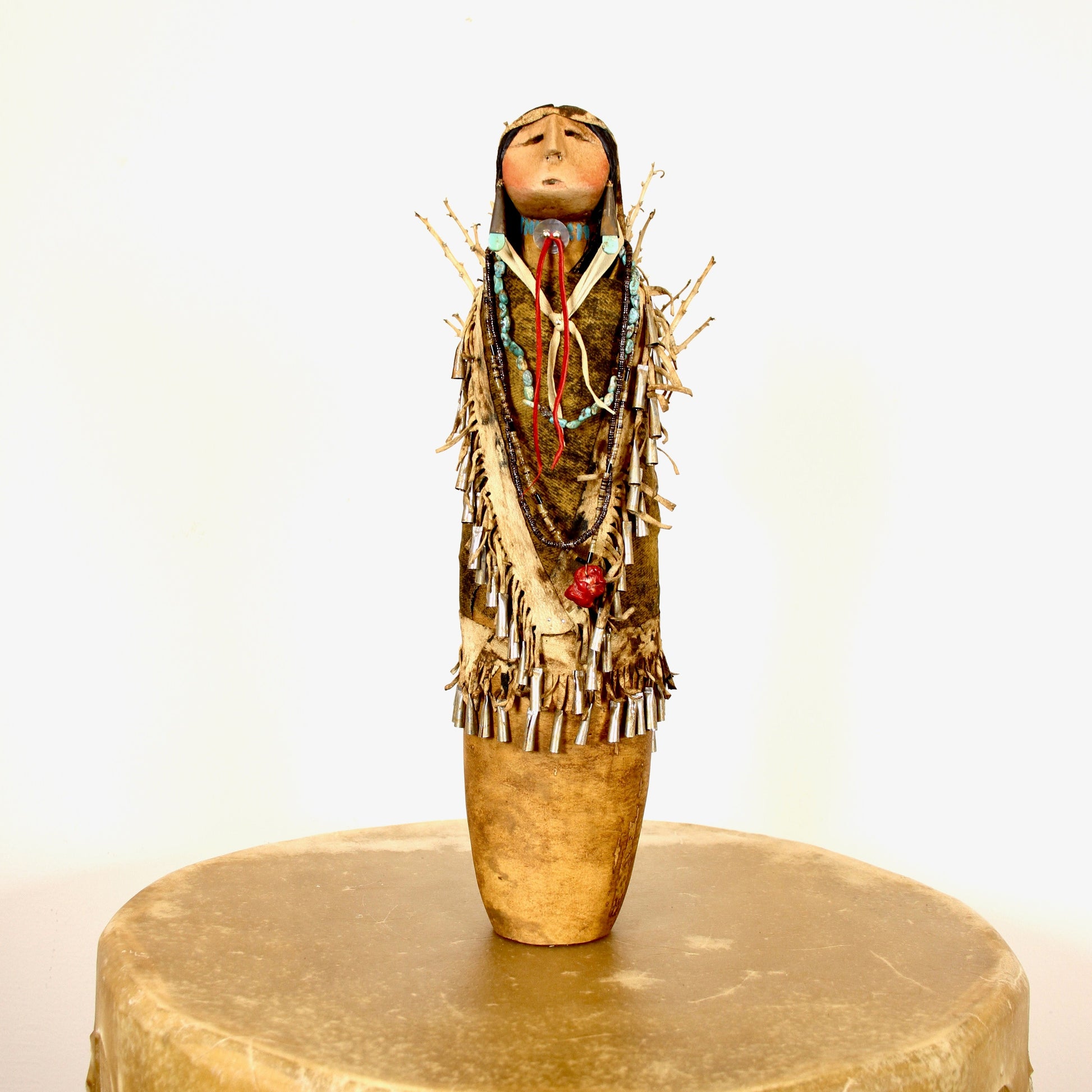Apache Stick Lady-Sculpture-Robert Rivera-Sorrel Sky Gallery