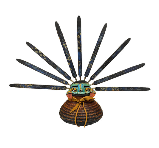 Basket Kachina-Sculpture-Robert Rivera-Sorrel Sky Gallery
