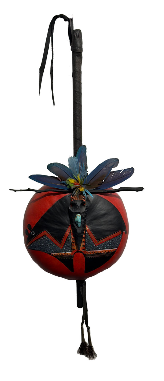 Bear Rattle-Sculpture-Robert Rivera-Sorrel Sky Gallery