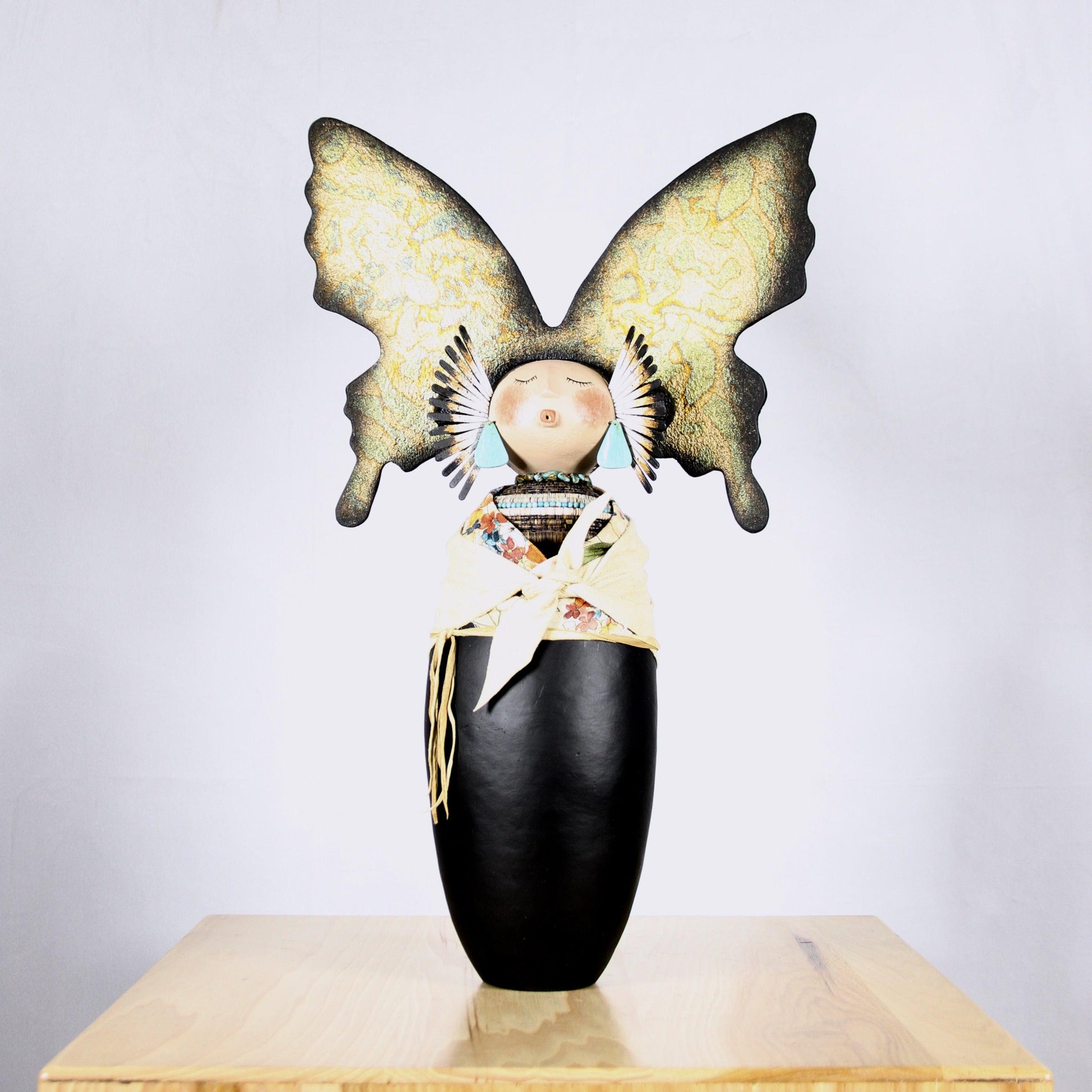 Butterfly Maiden-Sculpture-Robert Rivera-Sorrel Sky Gallery