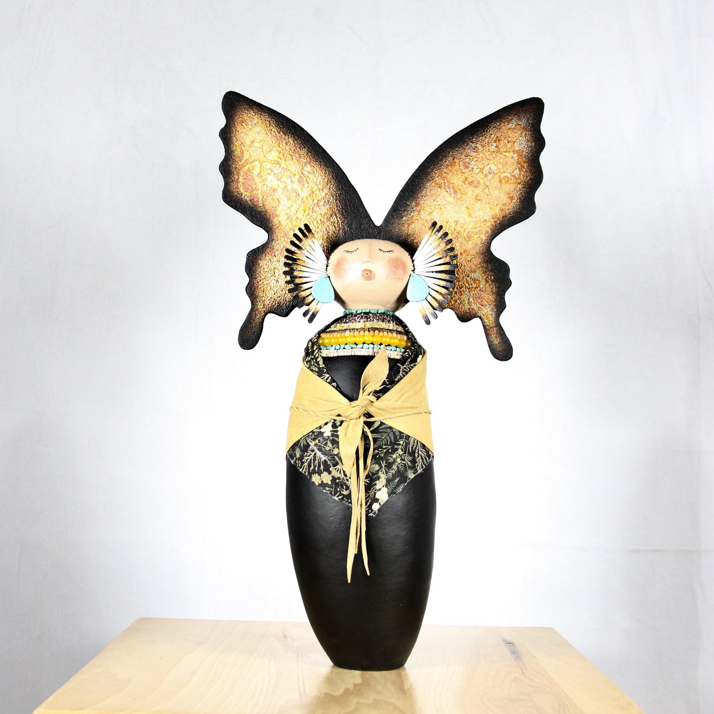 Butterfly Maiden-Sculpture-Robert Rivera-Sorrel Sky Gallery