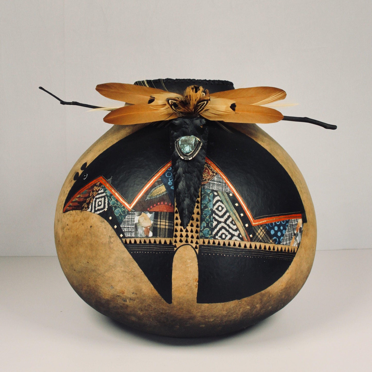 Fetish Bear Bowl-Sculpture-Robert Rivera-Sorrel Sky Gallery