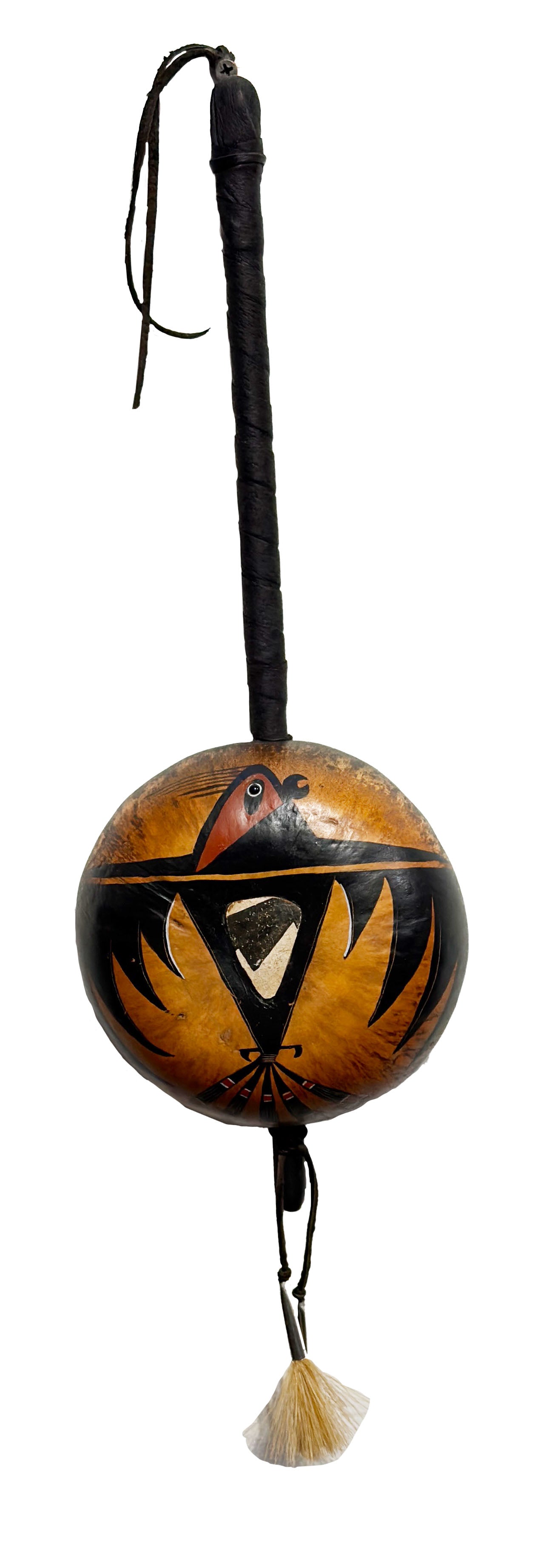 Hawk Rattle-Sculpture-Robert Rivera-Sorrel Sky Gallery