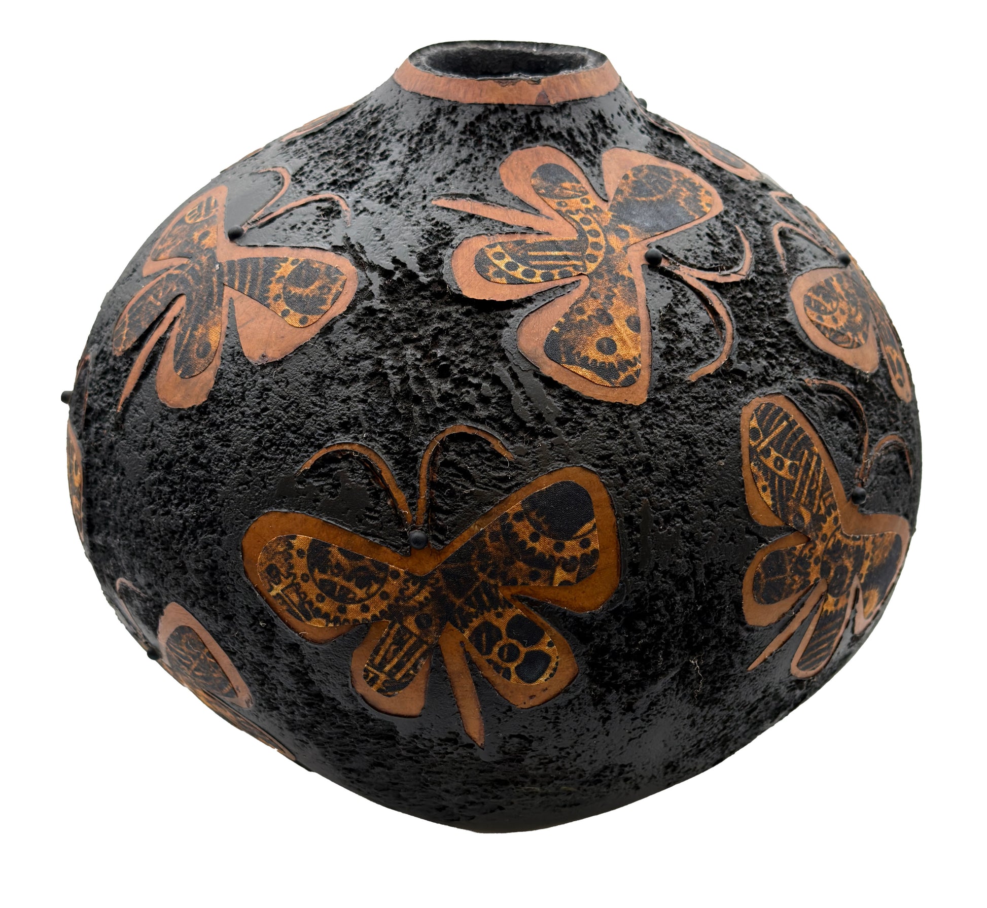 Hopi Moth Bowl-Sculpture-Robert Rivera-Sorrel Sky Gallery