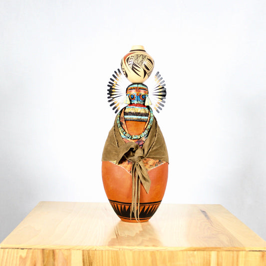 Hopi Pot Lady-Sculpture-Robert Rivera-Sorrel Sky Gallery