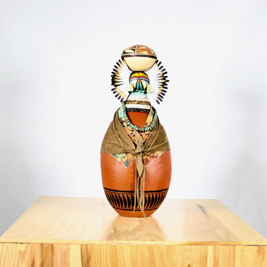 Hopi Pot Lady-Sculpture-Robert Rivera-Sorrel Sky Gallery