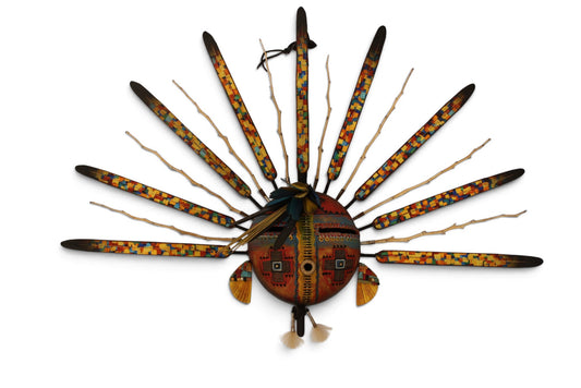 Kachina Rattle-Sculpture-Robert Rivera-Sorrel Sky Gallery