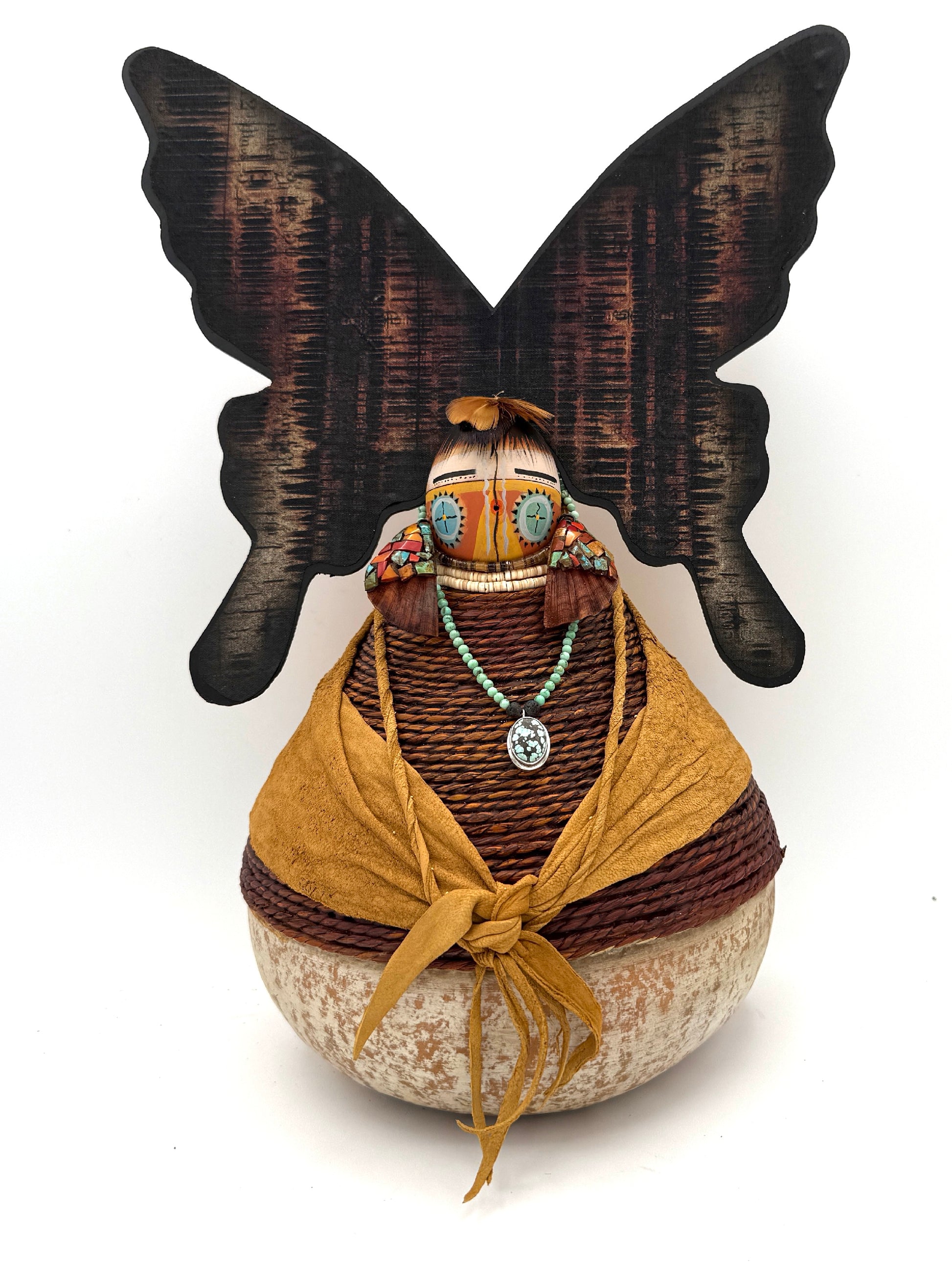Medium Butterfly Maiden-Sculpture-Robert Rivera-Sorrel Sky Gallery