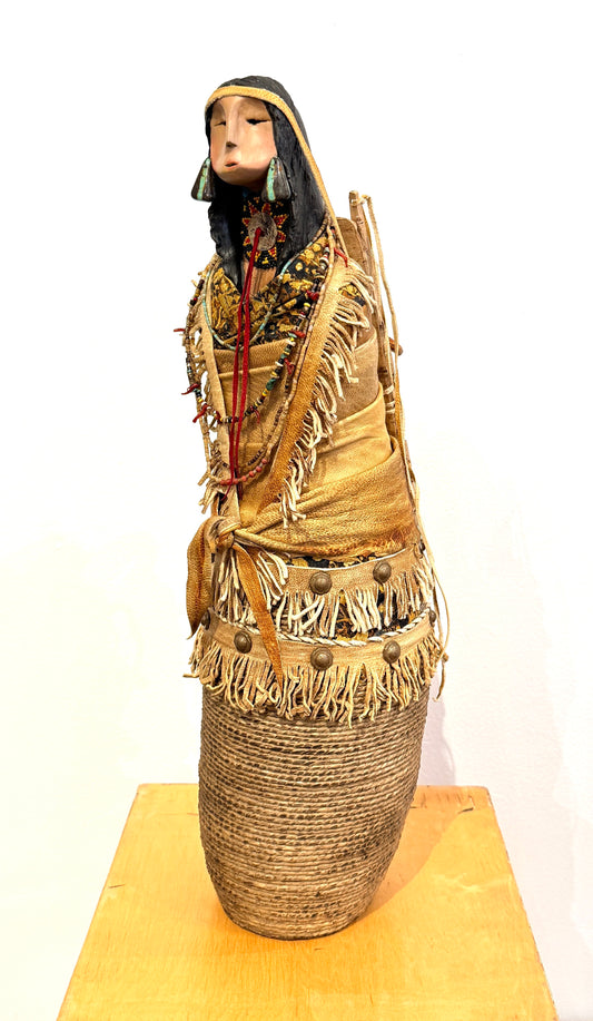 Papoose Lady-Sculpture-Robert Rivera-Sorrel Sky Gallery