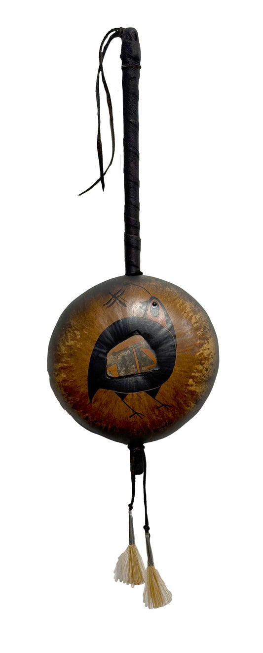 Quail Rattle-Sculpture-Robert Rivera-Sorrel Sky Gallery