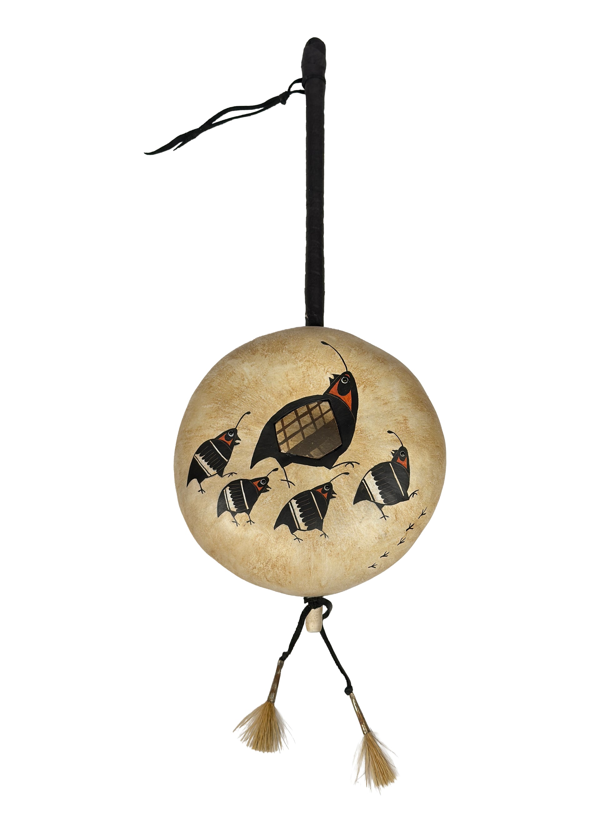 Quail Rattle-Sculpture-Robert Rivera-Sorrel Sky Gallery