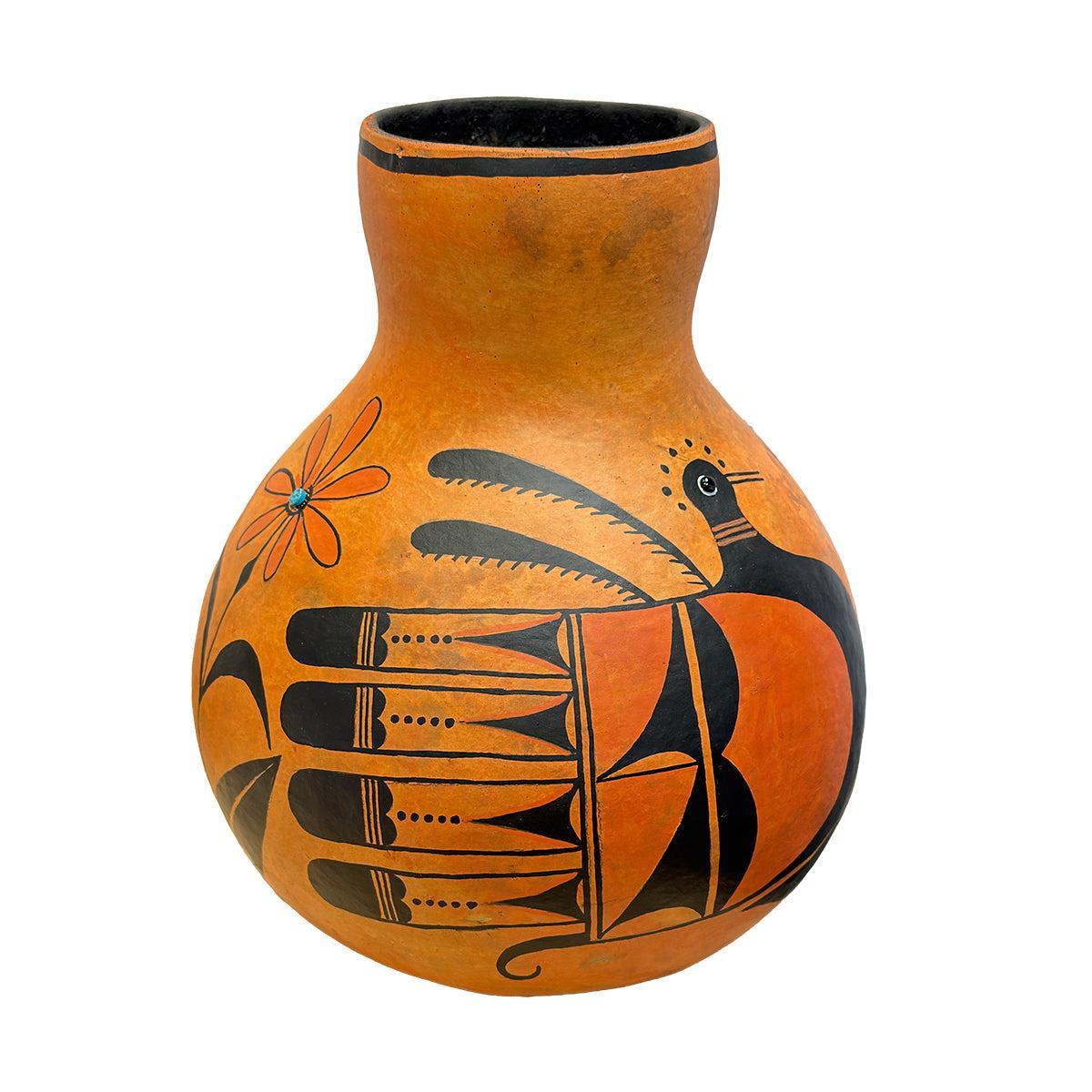 Santa Domingo Bird Bowl-Sculpture-Robert Rivera-Sorrel Sky Gallery