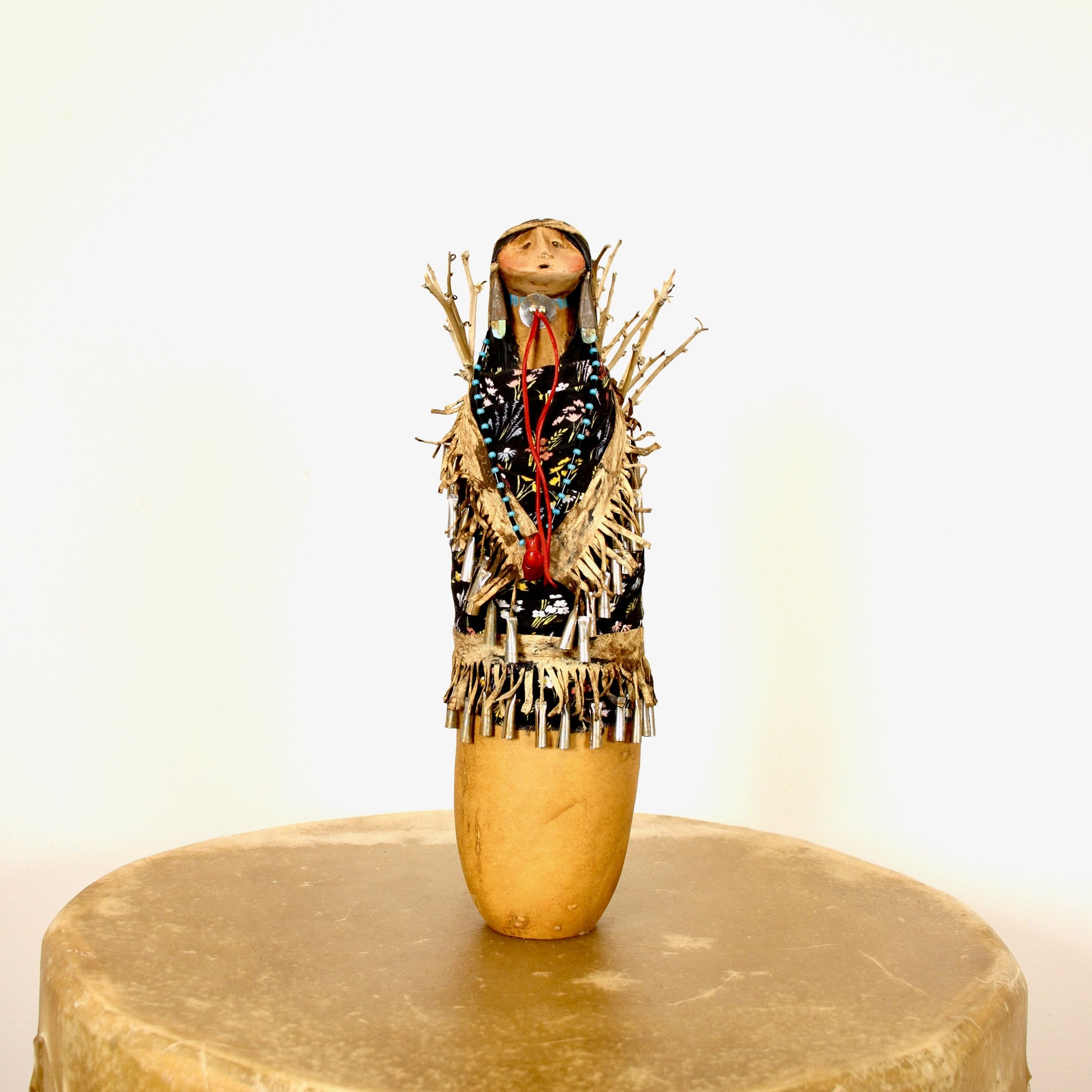 Small Apache Lady-Sculpture-Robert Rivera-Sorrel Sky Gallery