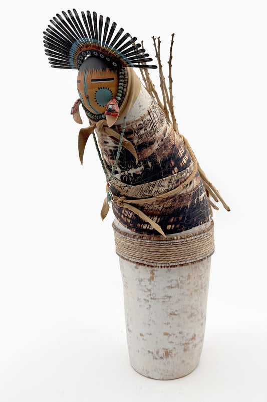 White Stick Lady-Sculpture-Robert Rivera-Sorrel Sky Gallery