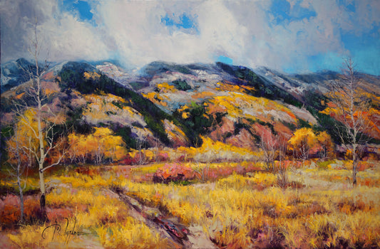 Aspen Meadow-Painting-Roberto Ugalde-Sorrel Sky Gallery