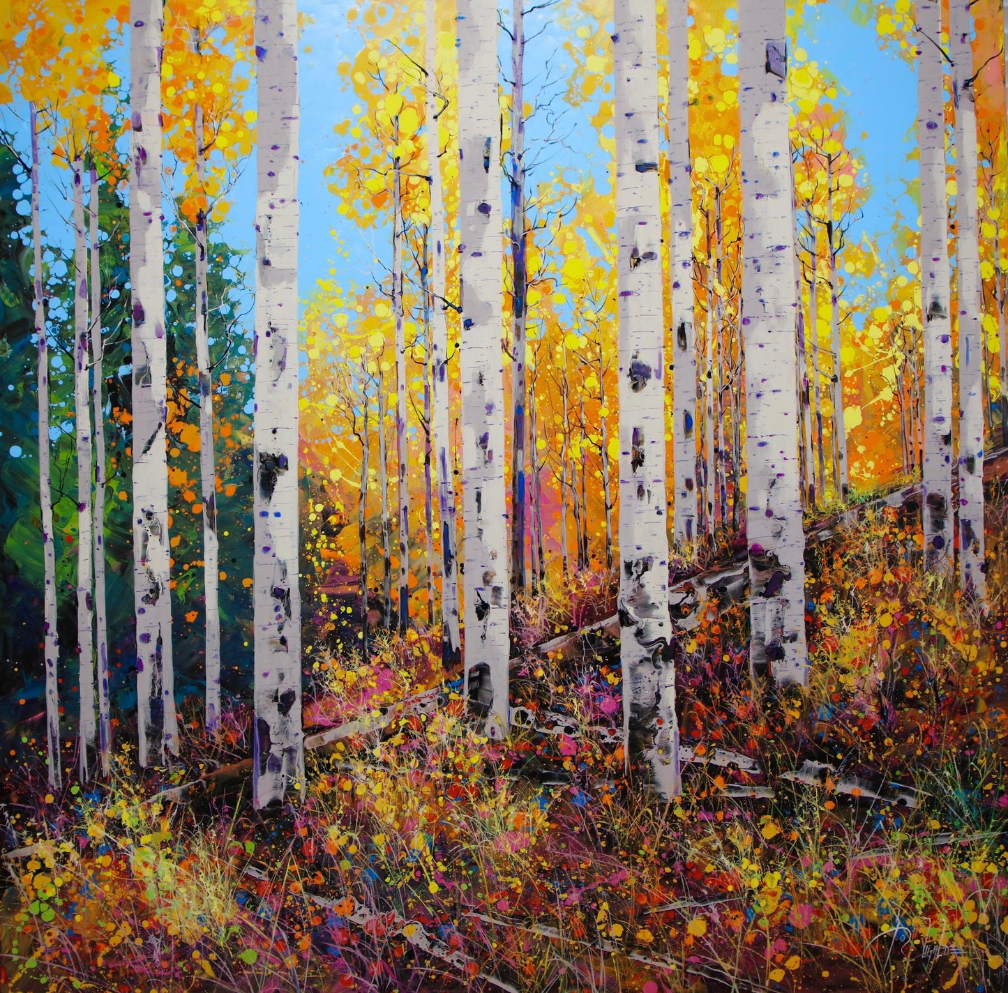 Autumn Lavender-Painting-Roberto Ugalde-Sorrel Sky Gallery