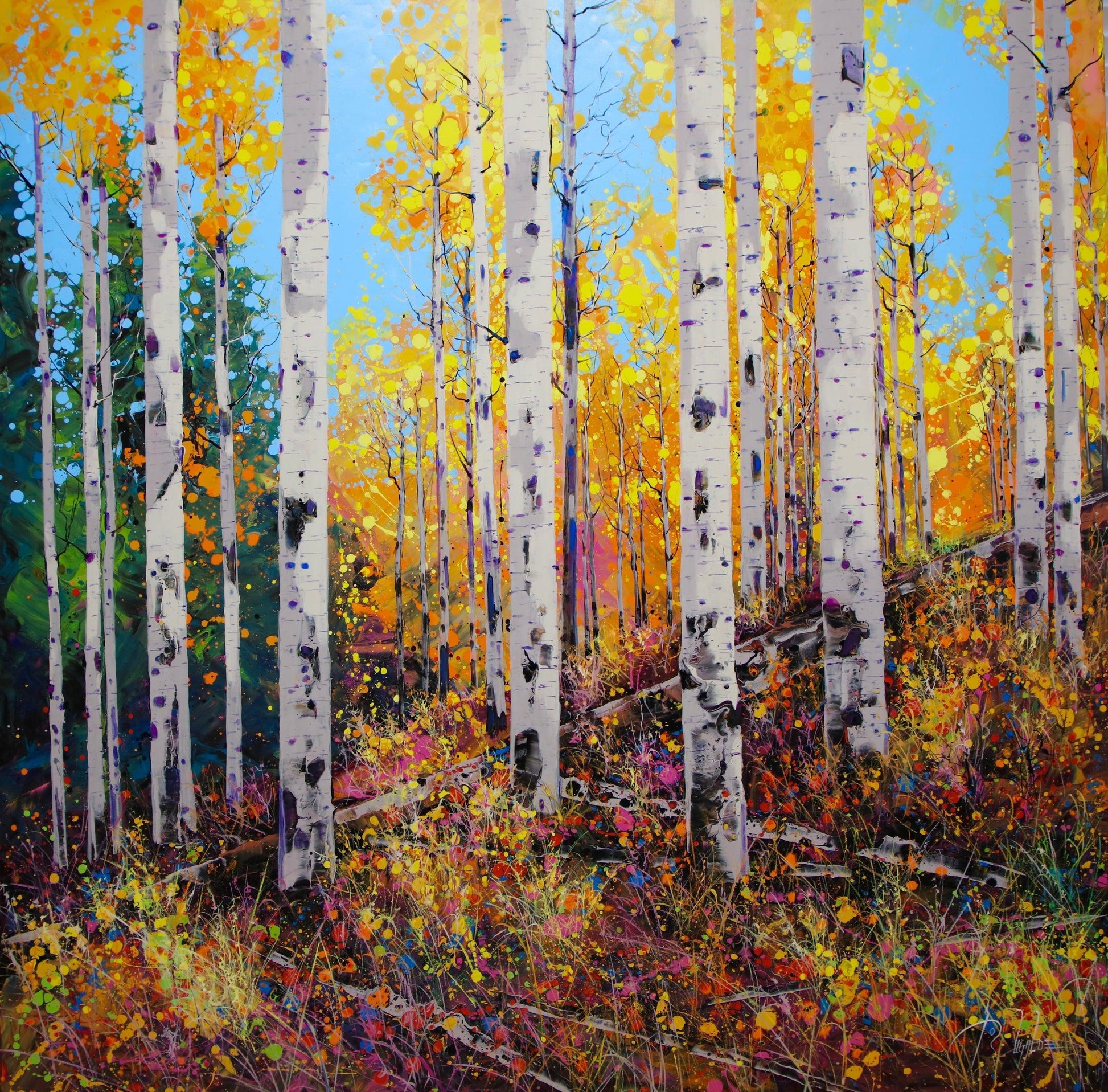 Autumn Lavender-Painting-Roberto Ugalde-Sorrel Sky Gallery