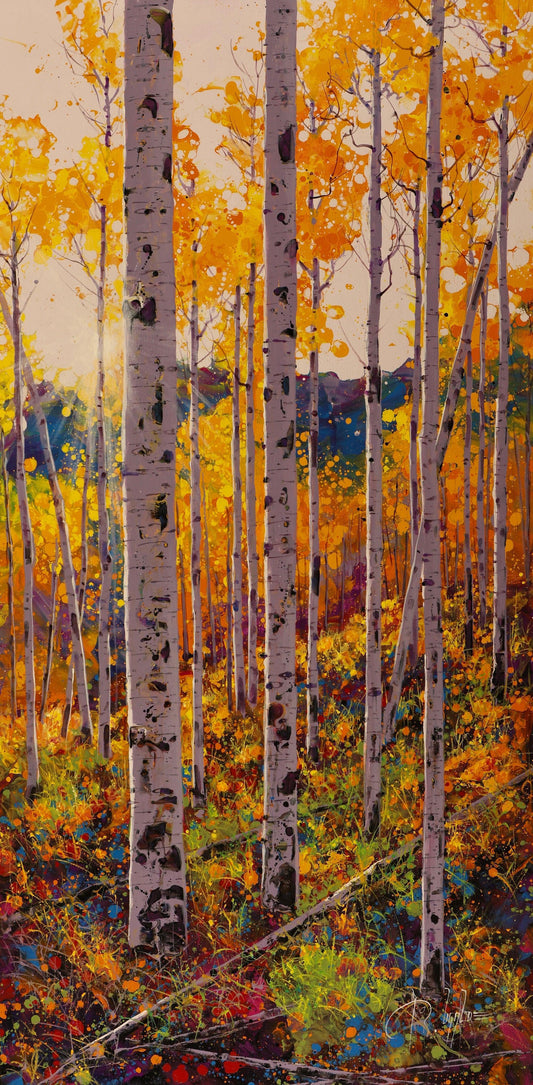Autumn Sunset-Painting-Roberto Ugalde-Sorrel Sky Gallery
