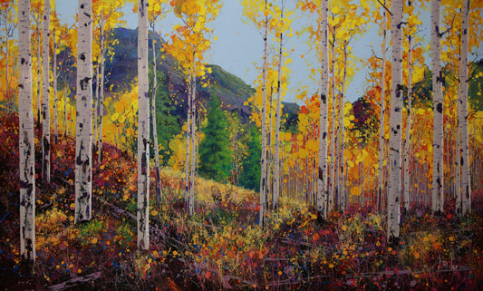 Autumn Symphony-Painting-Roberto Ugalde-Sorrel Sky Gallery