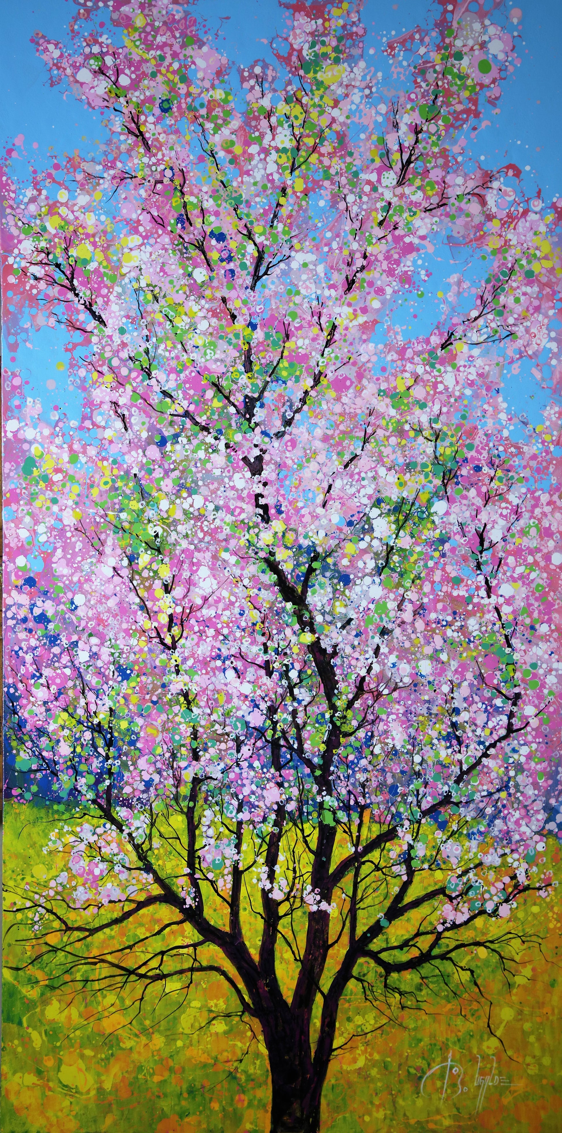 Blossom Pear Tree-Painting-Roberto Ugalde-Sorrel Sky Gallery