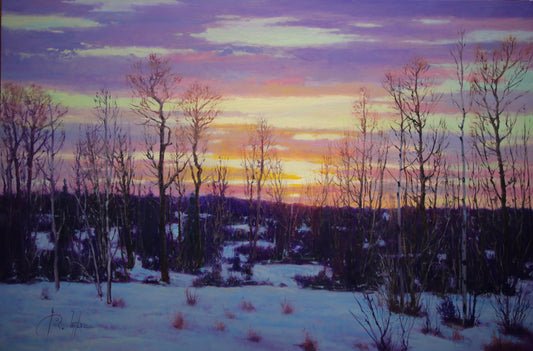 Chama Sunset-Painting-Roberto Ugalde-Sorrel Sky Gallery