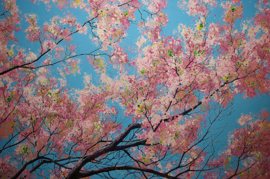 Cherry Blossoms-Painting-Roberto Ugalde-Sorrel Sky Gallery