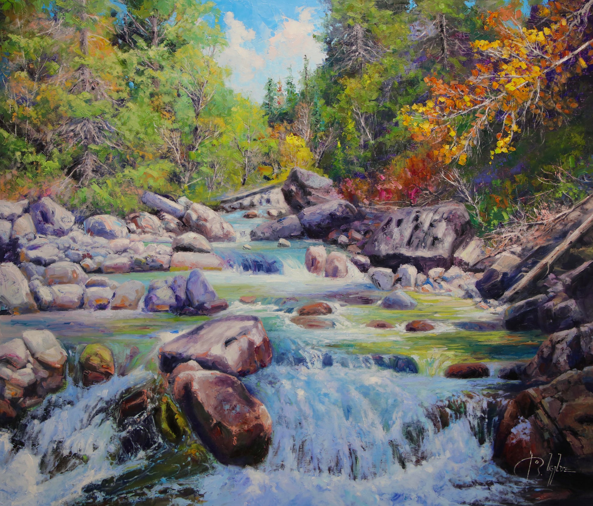 Krystal River-Painting-Roberto Ugalde-Sorrel Sky Gallery