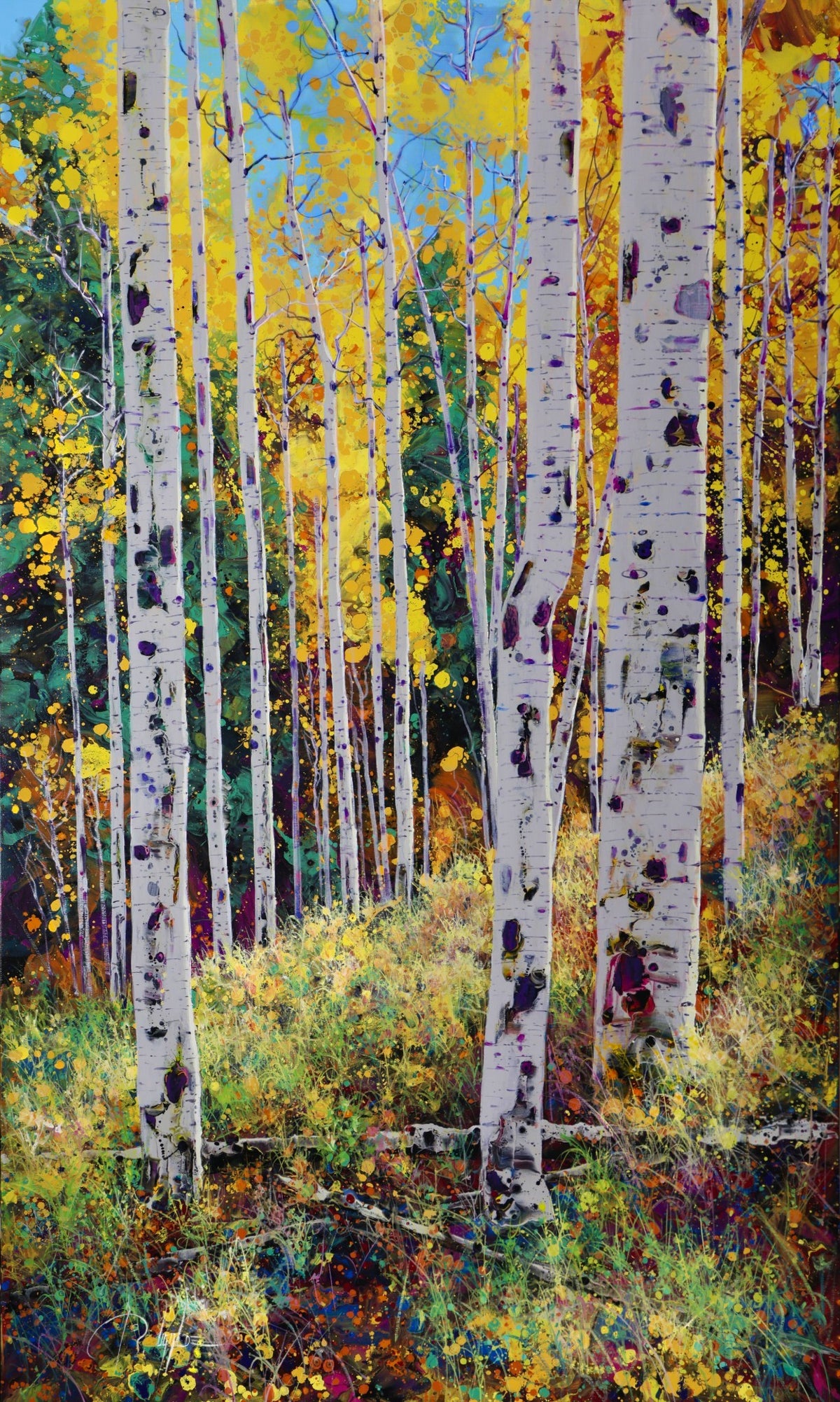 Maroon Bells Aspens
