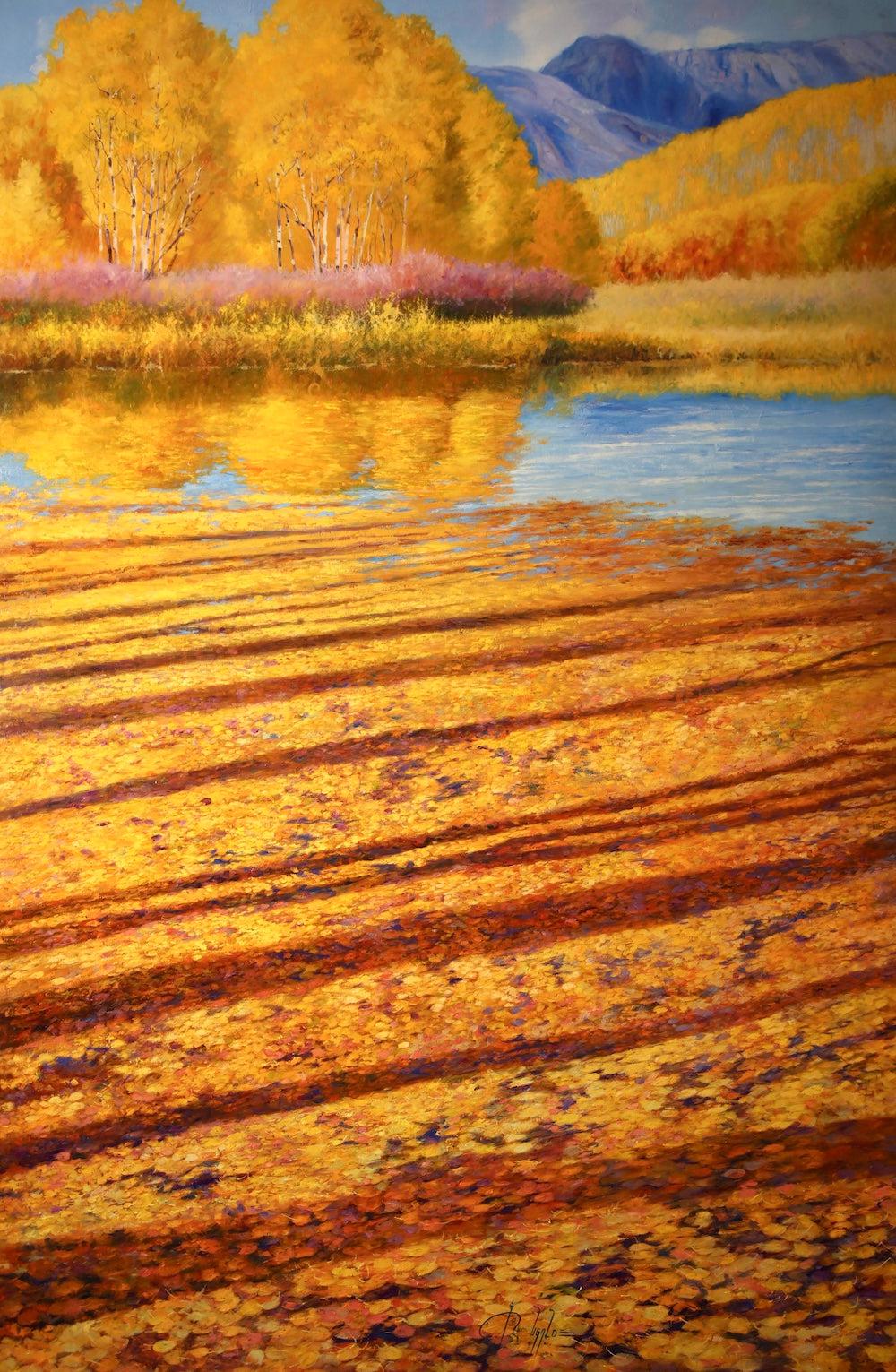 Telluride Mountain Pond-Painting-Roberto Ugalde-Sorrel Sky Gallery