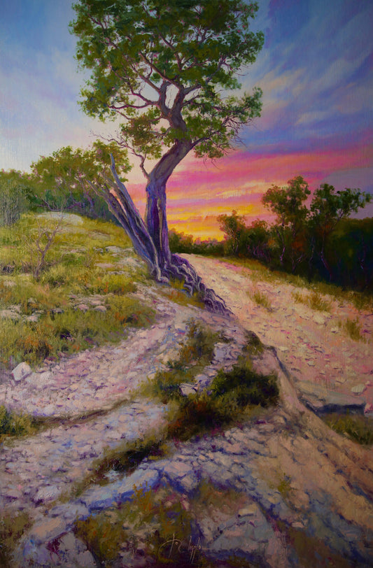 Texas Sunset-Painting-Roberto Ugalde-Sorrel Sky Gallery