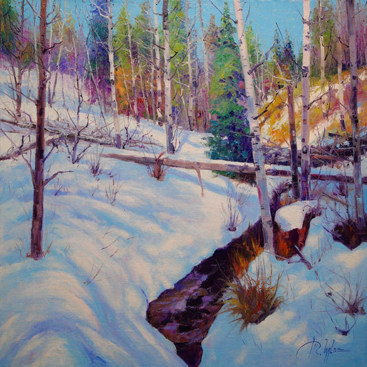 Winter Sunshine-Painting-Roberto Ugalde-Sorrel Sky Gallery