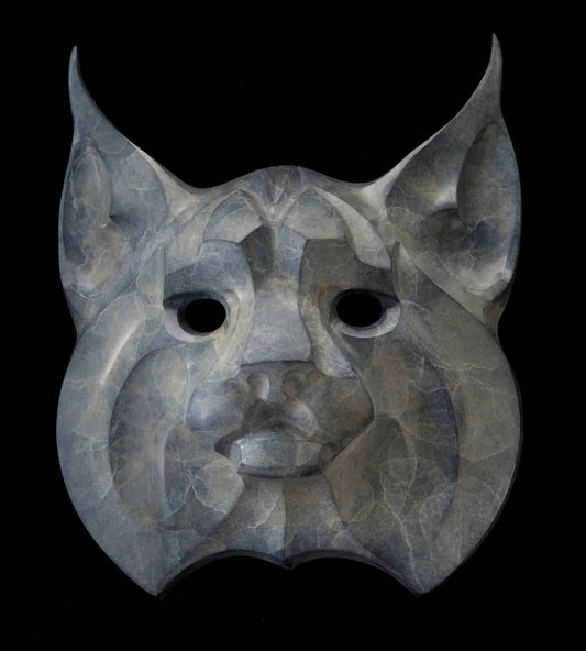 Bobcat Mask-Sculpture-Rosetta-Sorrel Sky Gallery