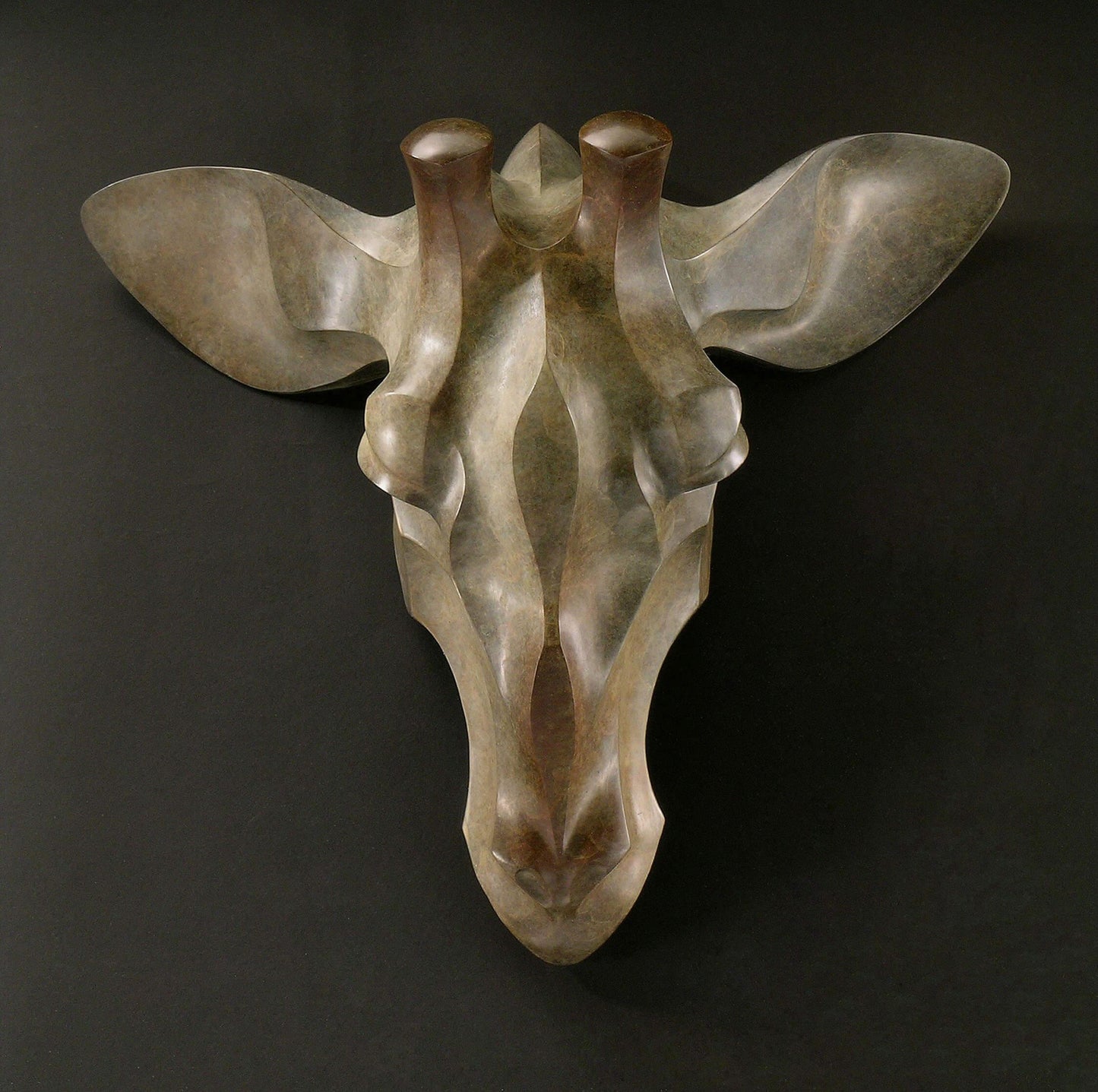 Giraffe Mask-Sculpture-Rosetta-Sorrel Sky Gallery