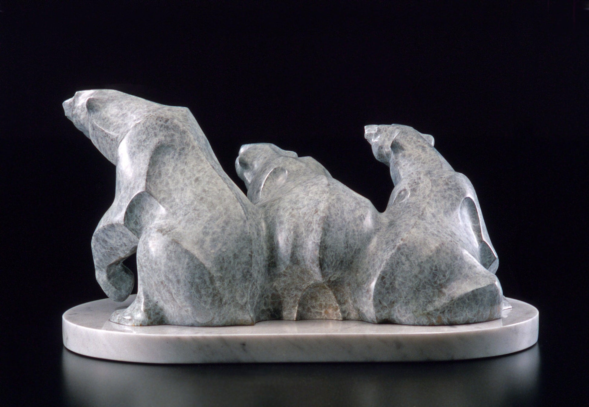 Ice Bears-Sculpture-Rosetta-Sorrel Sky Gallery