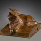 Library Cat Maquette-Sculpture-Rosetta-Sorrel Sky Gallery