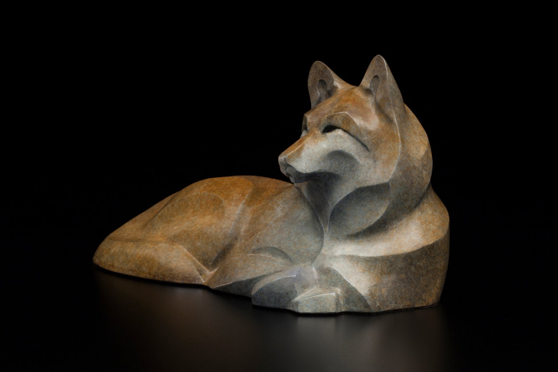 Settled In-Sculpture-Rosetta-Sorrel Sky Gallery