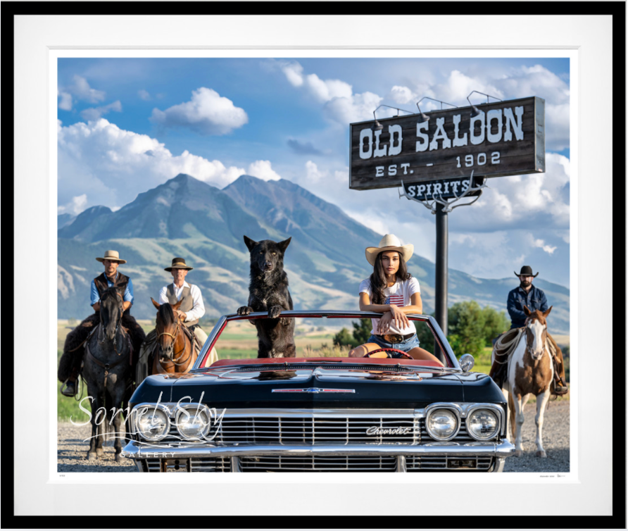 THE ROAD TO YELLOWSTONE (COLOUR)