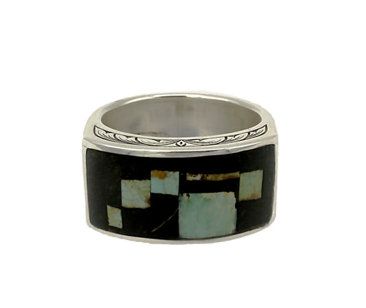 Blackjack Engraved Ring-Jewelry-Shane Hendren-Sorrel Sky Gallery