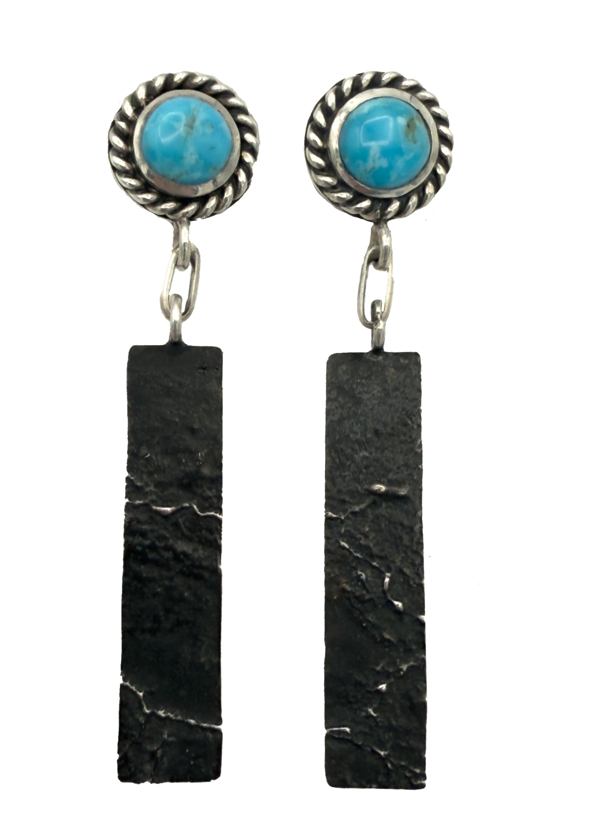 Kingman Tufa Drop Earrings-Jewelry-Shane Hendren-Sorrel Sky Gallery