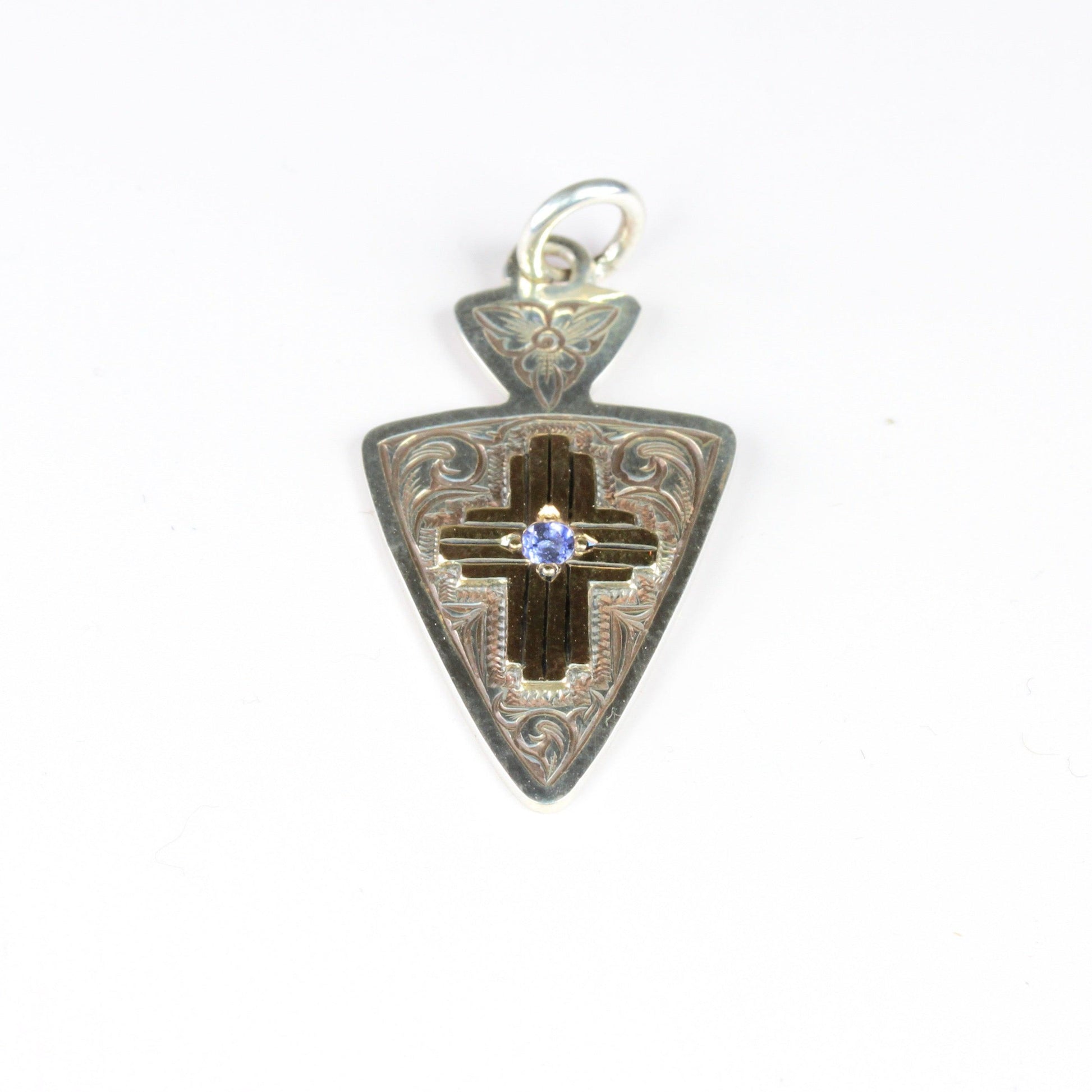 Zia Pendant with Amethyst-Jewelry-Shane Hendren-Sorrel Sky Gallery