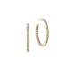 Slimline Hoop Earrings