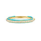 Slim Line Bracelet with Side Inlay