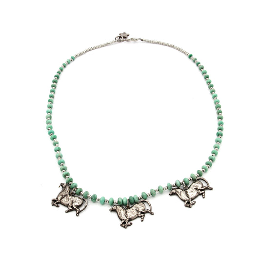 Variscite Mare Necklace-Jewelry-Star Liana York-Sorrel Sky Gallery