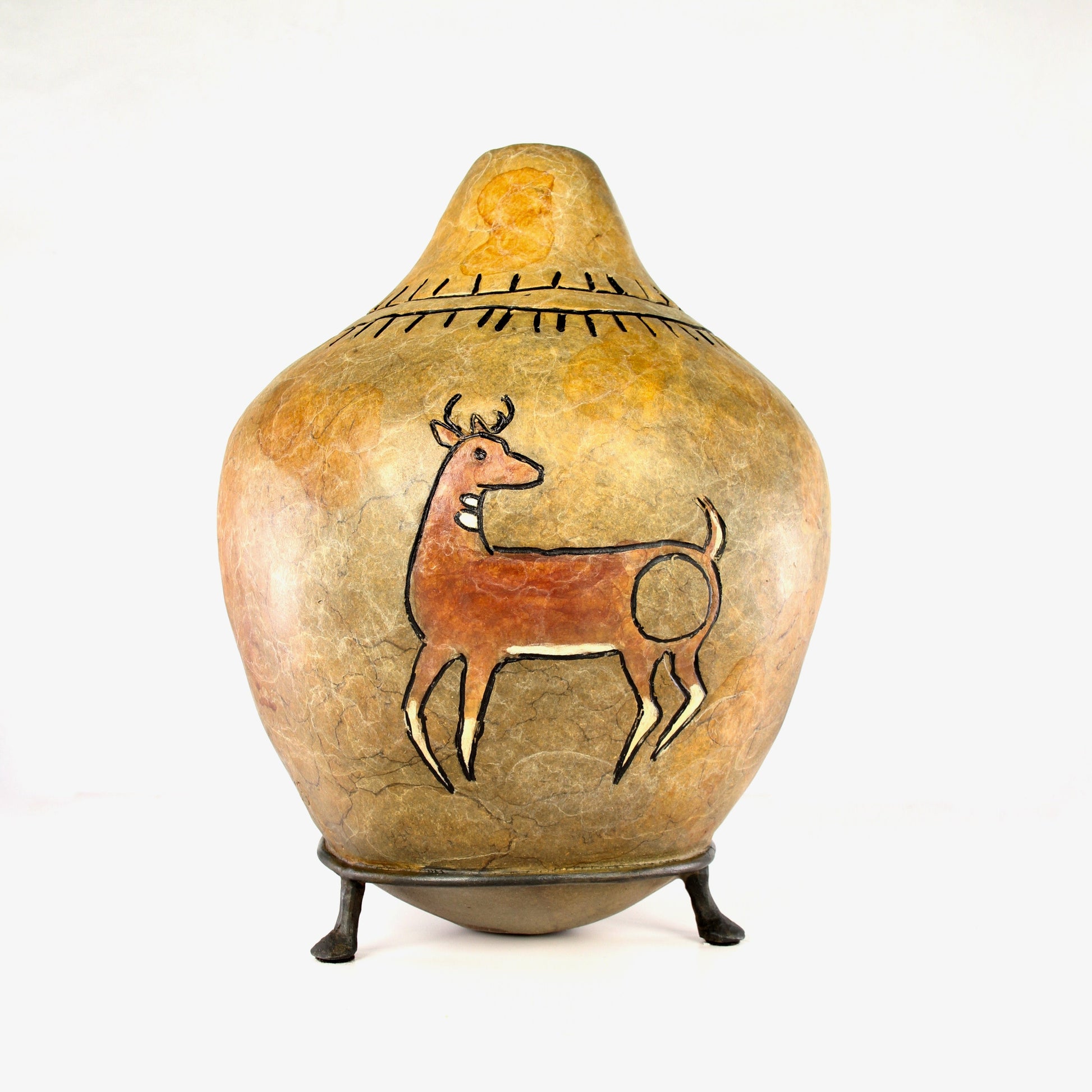 Anasazi Pot-Sculpture-Star Liana York-Sorrel Sky Gallery