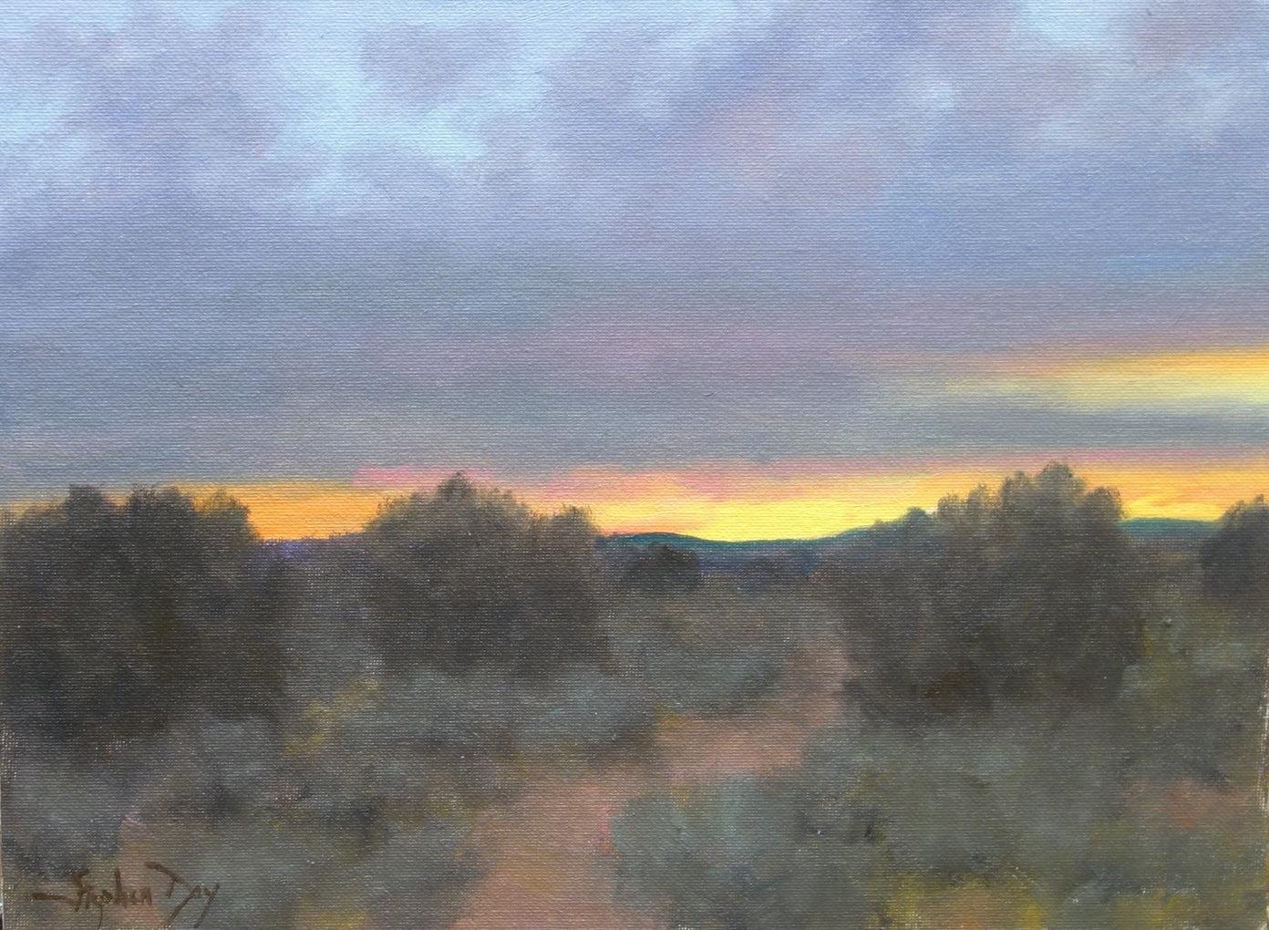 Almost Dark-Painting-Stephen Day-Sorrel Sky Gallery