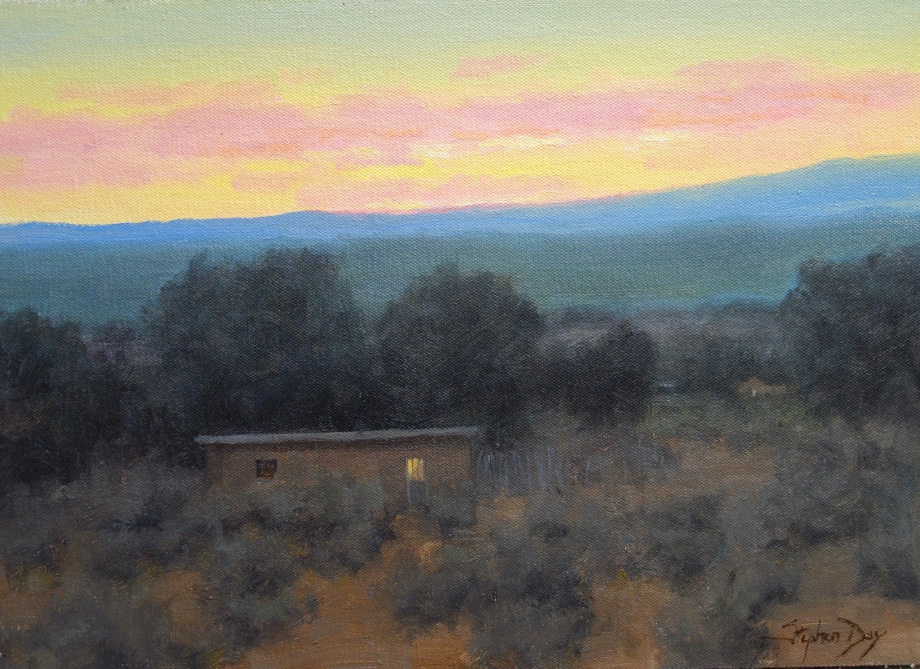 Along the Early Morning Horizon-Painting-Stephen Day-Sorrel Sky Gallery