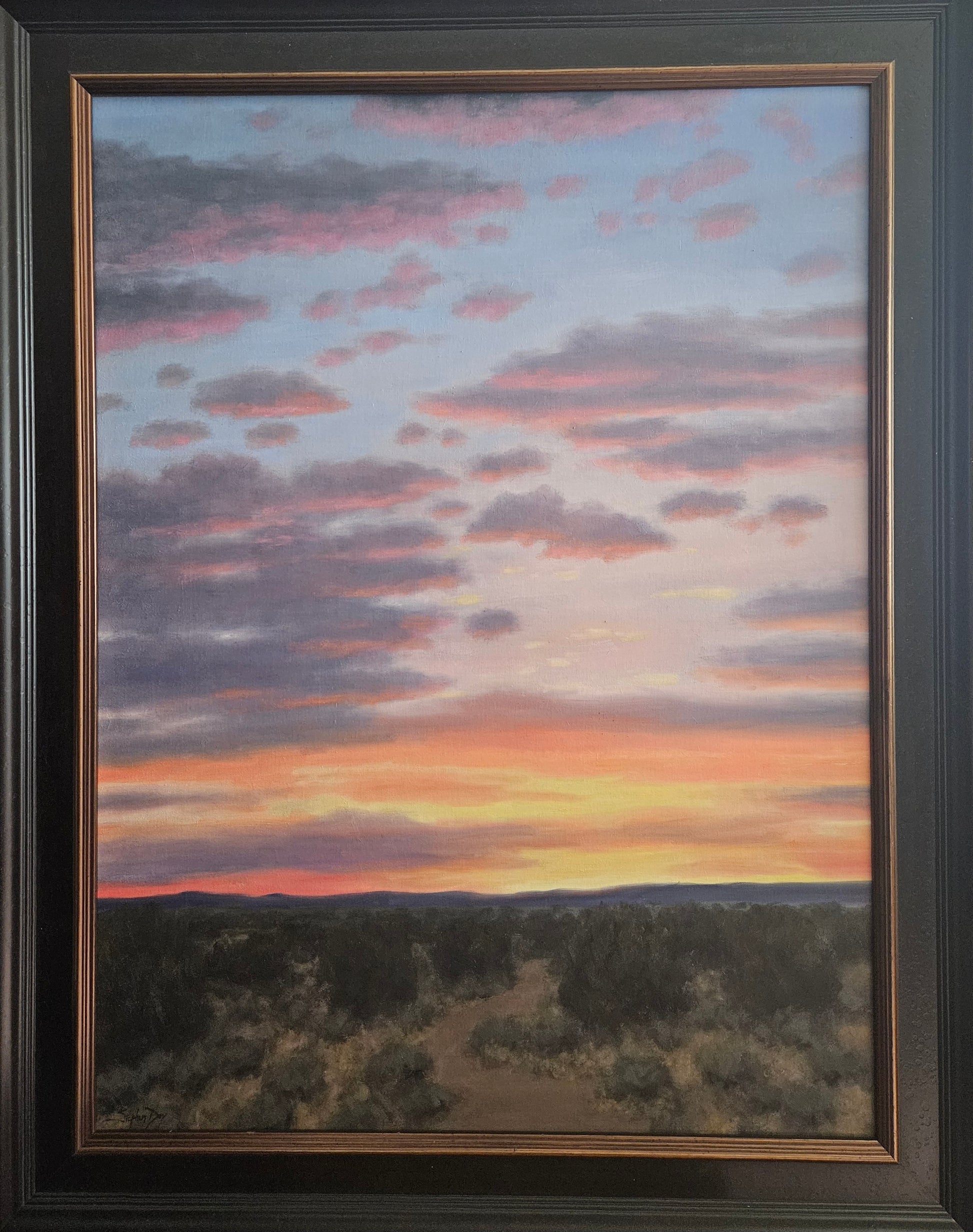 Big Glowing Sky-Painting-Stephen Day-Sorrel Sky Gallery