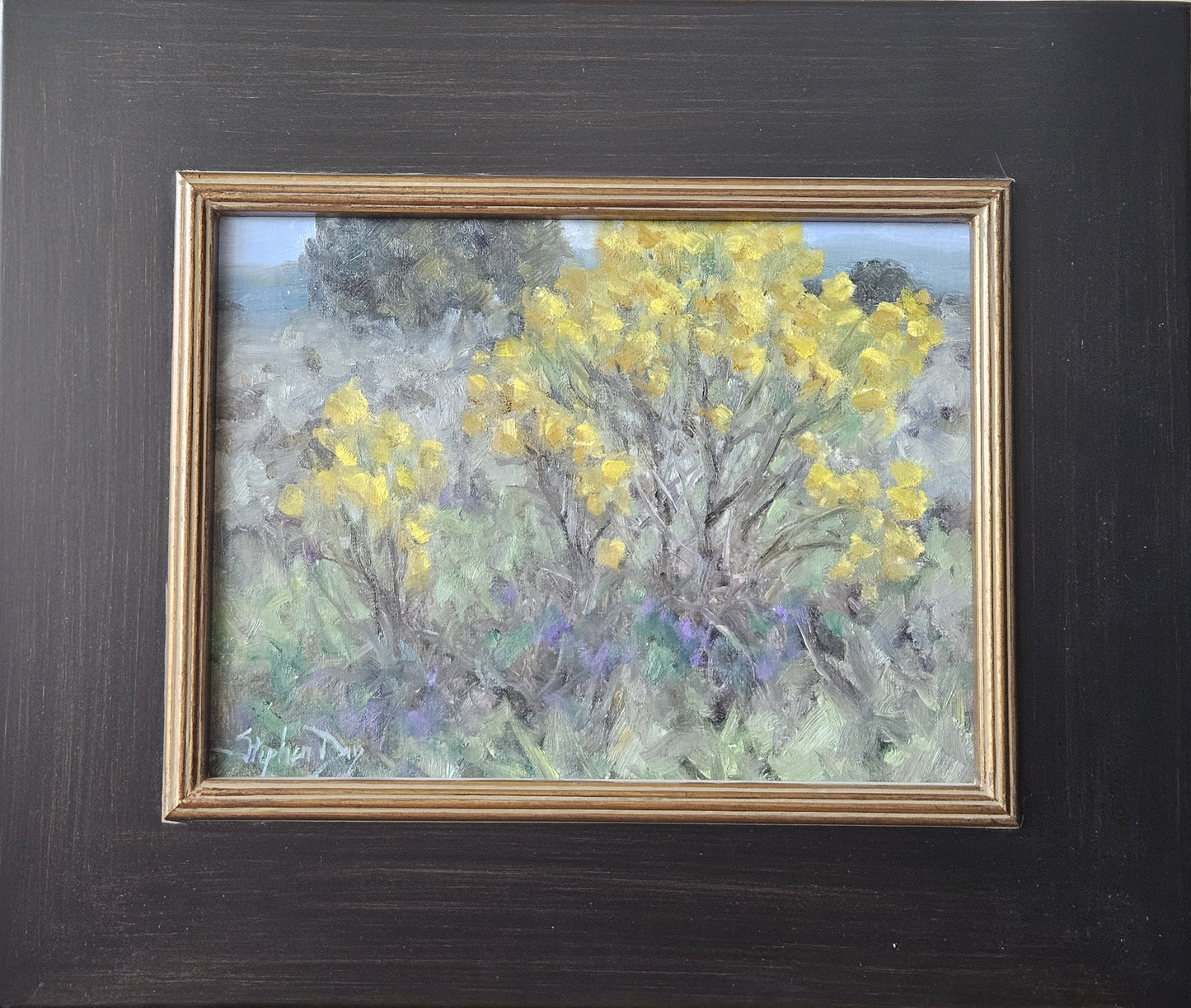 Early Fall Chamisa-Painting-Stephen Day-Sorrel Sky Gallery