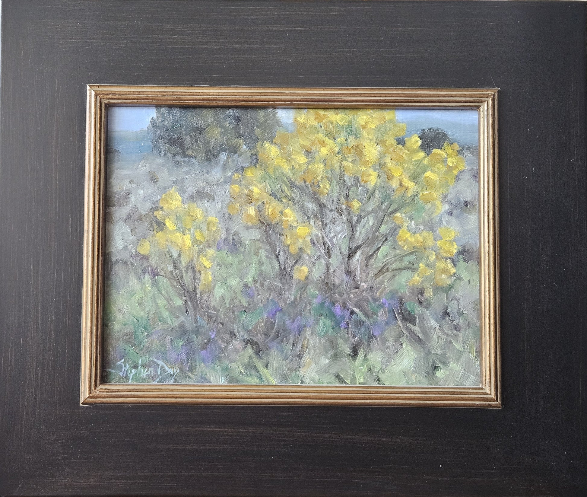 Early Fall Chamisa-Painting-Stephen Day-Sorrel Sky Gallery
