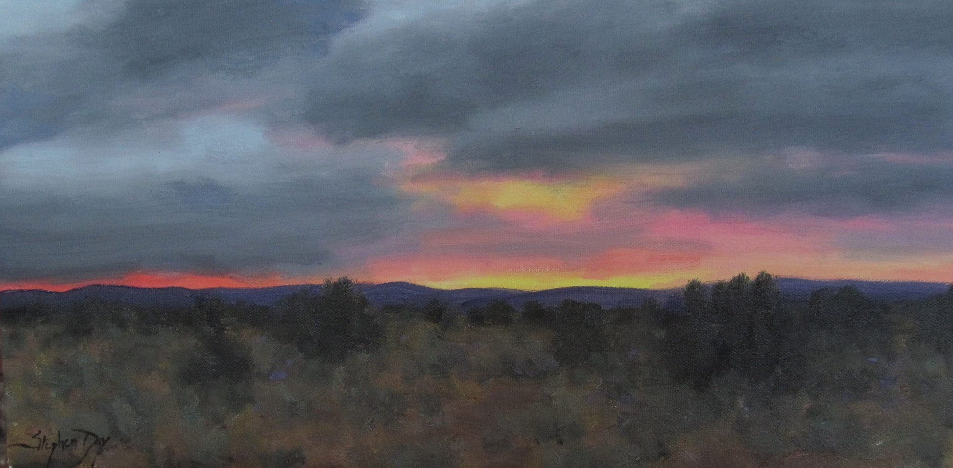 Evening's Final Moments-Painting-Stephen Day-Sorrel Sky Gallery